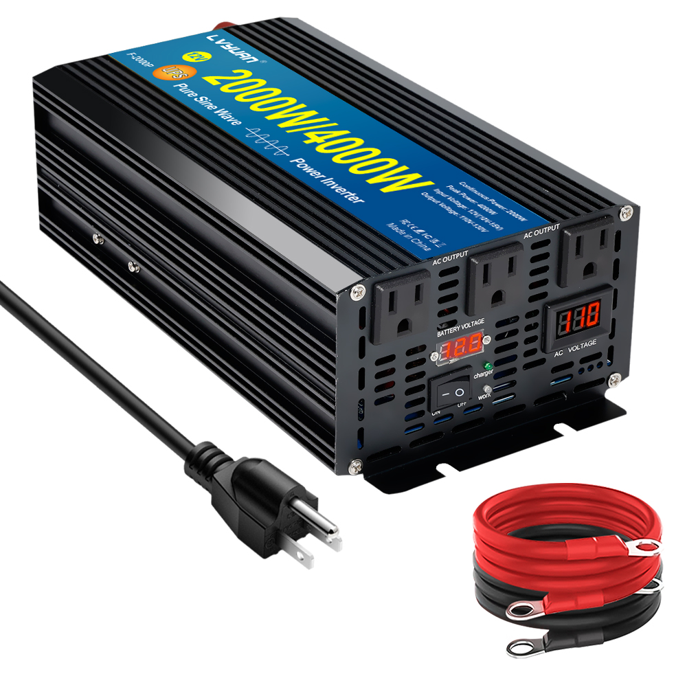 Ac Power Supply - Inversor LVYUAN de 1500W con Función