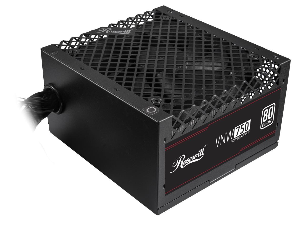 Rosewill VNW 750W 80+ Certific - Power Supply 750W reseña y precio