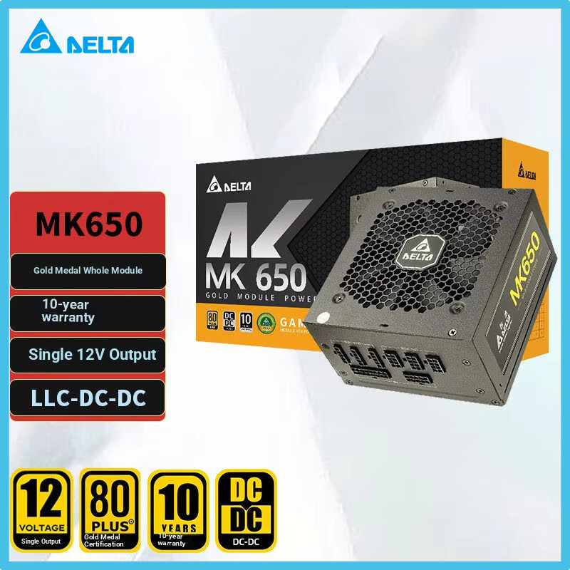 DELTA MK650, fuente de aliment - Power Supply 650W reseña y precio