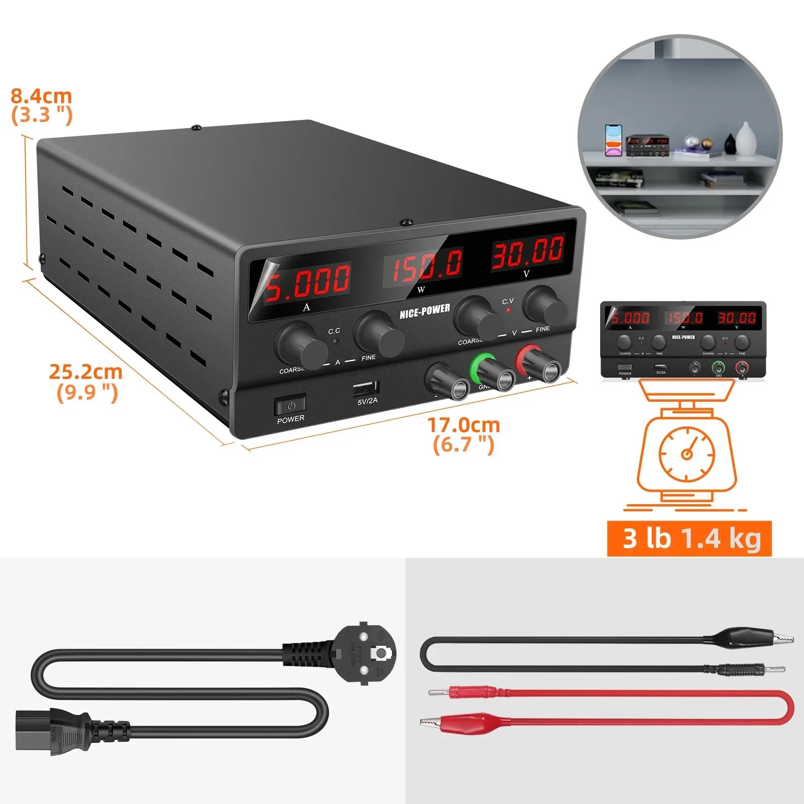 Fuente de Alimentación de CC d - Smps Power Supply reseña y precio